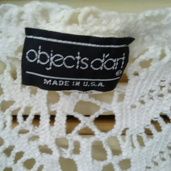 Objects d'art open weave Ivory Sweater - Picture 3 of 7